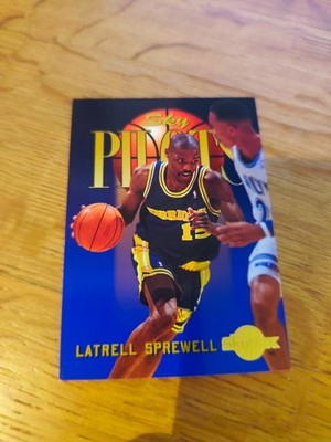 Latrell Sprewell Sky Box Premium 1995-1996