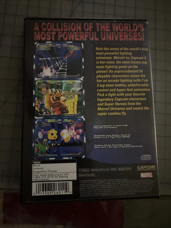 Marvel Vs Capcom 2 for Playstation 2 - Image 2 of 4