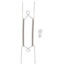 12" Stainless Steel Wall Plate Hangers Invisible Wall Hooks for Plates