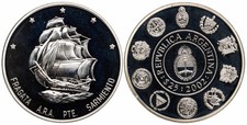 i-600974 Argentina 25 Pesos 2002 Proof