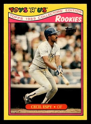 1989 Topps Toys ''R'' Us Rookies #8 Cecil Espy