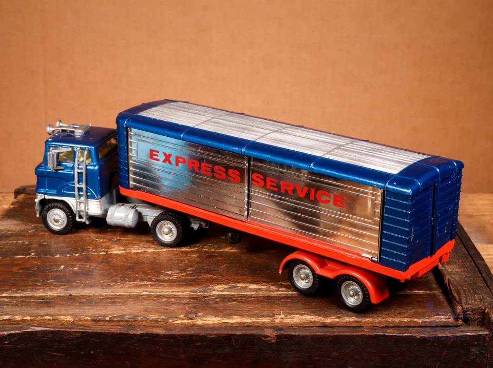 Corgi Major Toys 1137 Ford Tilt Cab 'H' Series with detachable Trailer Box OVP - Bild 3 von 4