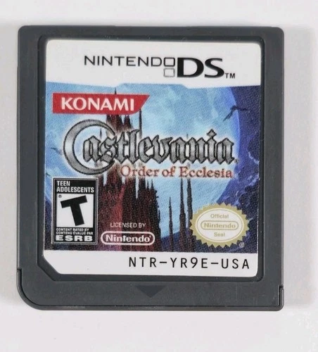 Castlevania: Order of Ecclesia Nintendo DS, 2008 Cartridge Only