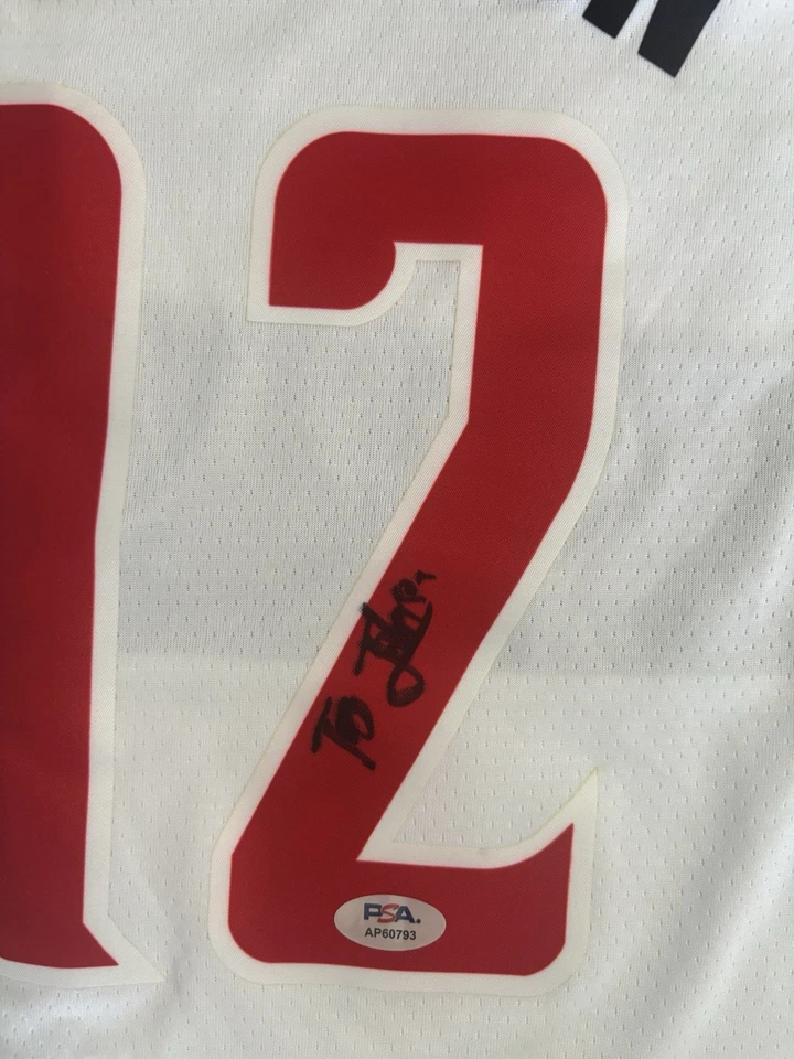 Tre Johnson Signed Autographed Washington Wizards Jersey Psa DNA Coa  - Image 2 of 2