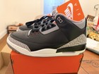Jordan 3 Black Cement Size 9.5 New No Box B grade