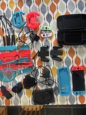 Nintendo Switch (Oled) And Large Accessories Bundle - Used Very Good Condition