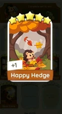 Happy Hedge (Set 17) 5 Star -Monopoly Go- Super Fast Sending