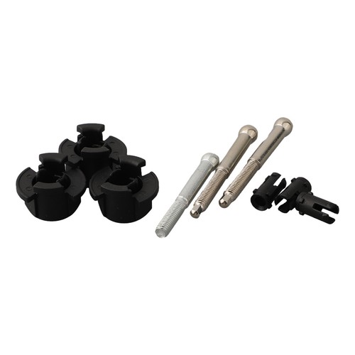 High Quality Material MOUNTING REPAIR KIT REPAIR KIT ABS+Metal Parts Black - Picture 2 of 12