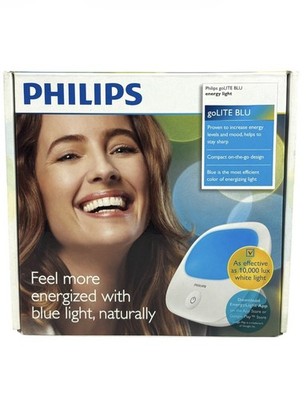NEW Philips GoLITE BLU Energy Light Therapy Lamp HF3422/60 Corded