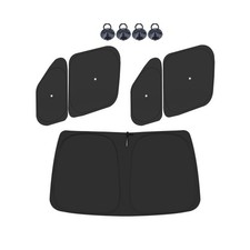 Front Windshield   Side Window Sun Shade for 2014-2025 Dodge RAM ProMaste