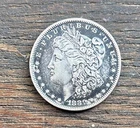 1880 Morgan Dollar Silver Dollar 90% Silver $1 US Coin Collectible