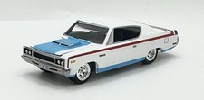 1970 Amc Rebel Machine 390 V8 4 Sp. - Frost White Lacquer - 164 S Scale -