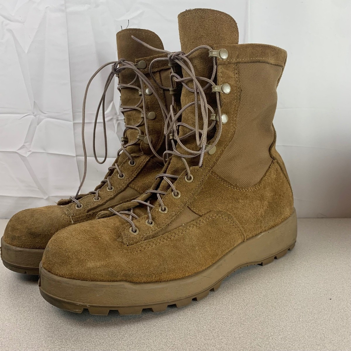 McRae Footwear Combat Boots Mens 12.5R Coyote Brown Gore-Tex