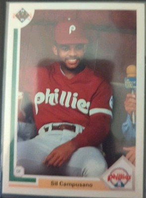 Sil Campusano ''Philadelphia Phillies''. 1991 Upper Deck Baseball Card #469