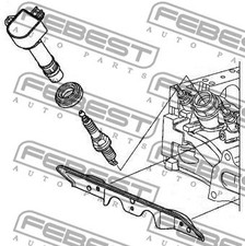 FEBEST 2006-2012 Honda Accord Seal Ring Spark Plug Tube HCP-002