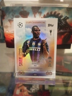 Topps Match Attax Champions League 25/26 Samuel Eto´o #359 Inter Mailand