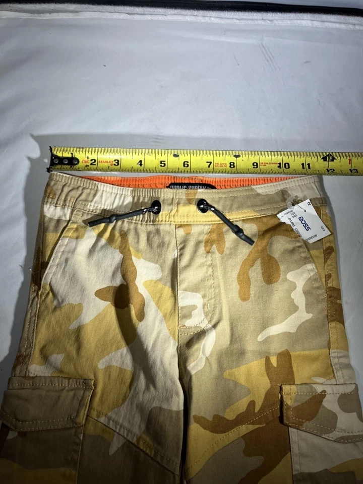 Cargo Shorts Children's  Large Tri-Color Camo elastic waist               22-102 - Image 4 of 4