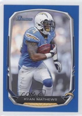 2013 Bowman Blue 97/99 Ryan Mathews #62 h3a