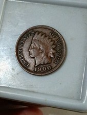 1900 INDIAN HEAD COPPER PENNY
