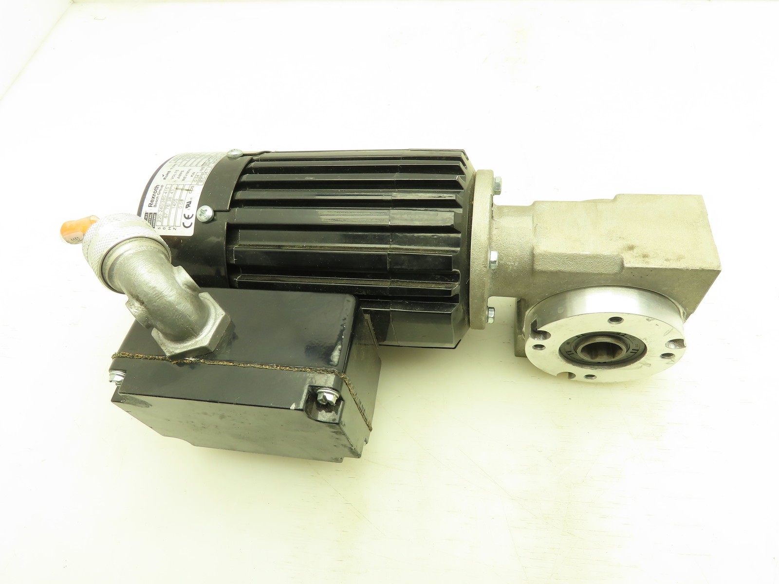 Rexroth 3842520723 Gearmotor Speed Reducer 7.3 Nm 12:1 Ratio 0.09kw 480V 3Ph