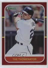 2021 Donruss Retro 1987 Variation Holo Red Jim Thome (The Thomenator) HOF 0kz8