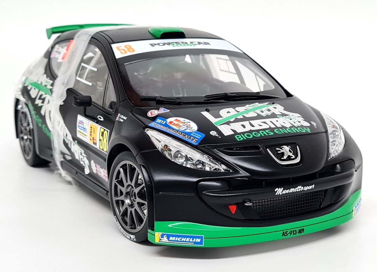 Sunstar 1/18 Peugeot 207 S2000 Monza Rally Show 2013 C. Breen Model Car