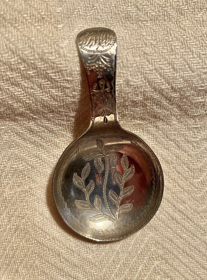 Georgian Silver Caddy Spoon—Joseph Willmore, 1810-11, Birmington - Image 2 of 4