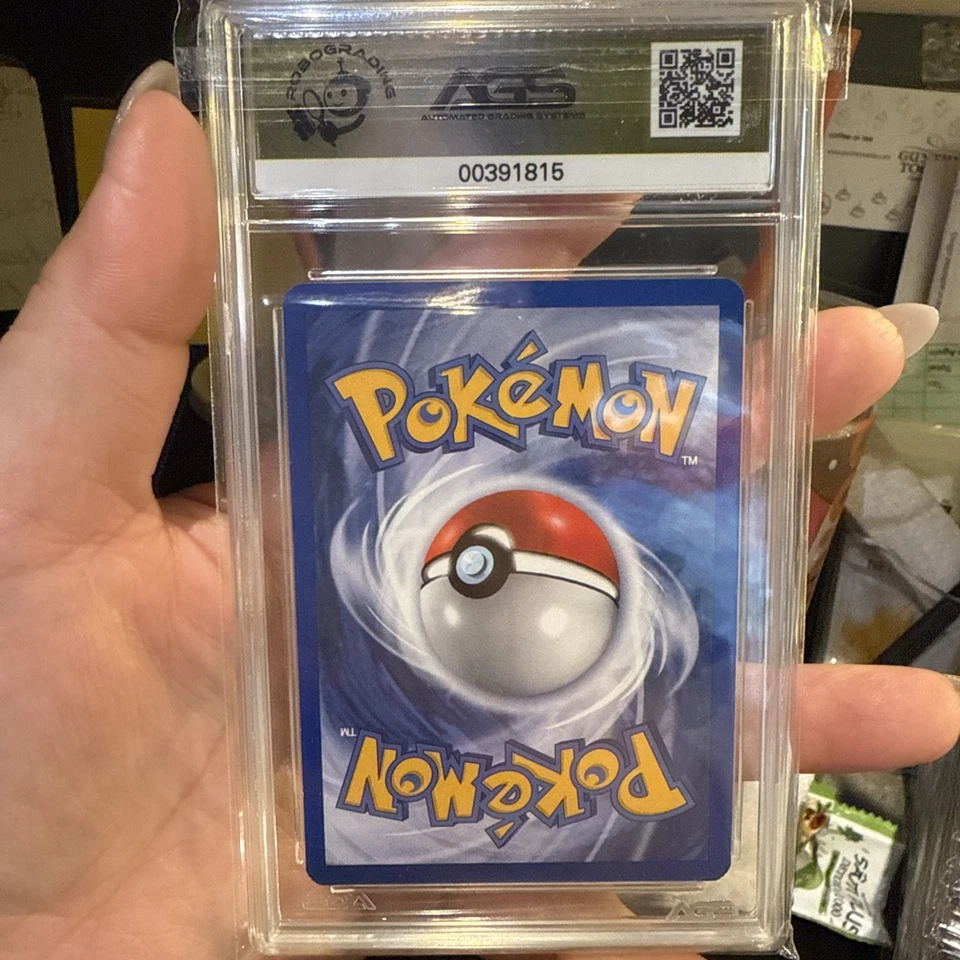 Magmar #40 - Vintage 2000 Pokemon TCG Neo Genesis 1st Edition Graded AGS 10 Gem - Image 3 of 3