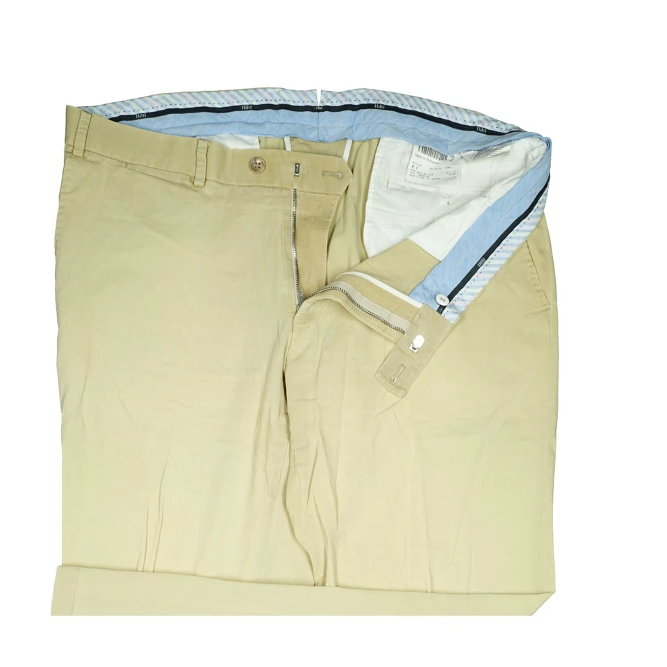 Hiltl 27 L30 Jeans Hose Beige Herren Chino Stretch Stoff Parma Übergröße W40 XXL - Bild 3 von 4