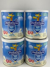 PediaSure Grow Gain Shake Mix Powder, Vanilla - 14.1oz 4 Count 3/2027