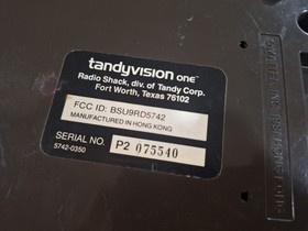 Radio Shack Intellivision Tandyvision Console 100% TESTED AND WORKING Nice Shape