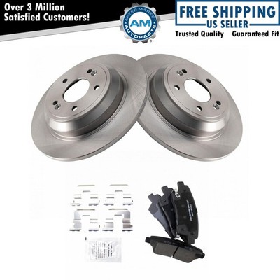 Brake Pads & Rotors Kit Fits 2017 Genesis G80 2010-2016 Hyundai 2016-17 Kia K900