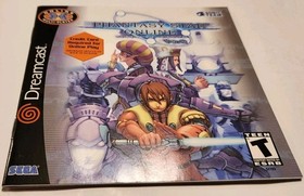 Phantasy Star Online Version 2 Sega Dreamcast MD Complete CIB - (See Pics)