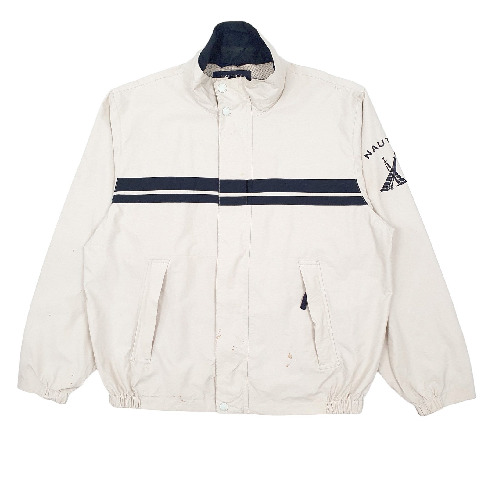 NAUTICA Windbreaker Jacket Coat Bomber Mens XL