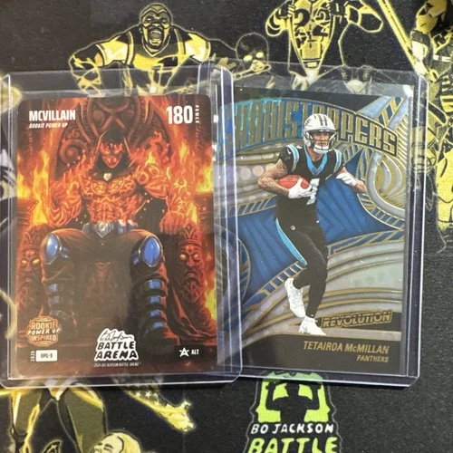 Bo Jackson Battle Arena N26 Mcvillain Fire Alt RPU-9 180 Pwr Tet Mcmillian🔥