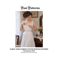 Past Patterns 3150 Early 1910s Corset Cover Sewing Pattern Edwardian Bust 36