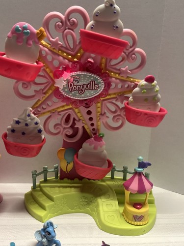 Lot of 36 My Little Pony Mini Figures 2" Horses Ponyville Ferris Wheel House MLP - Picture 14 of 21