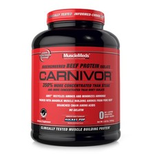 Musclemeds Carnivor Beef Protein Isolate Powder Muscle Building Recovery