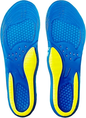 2 pairs Goofort 3D-Xpain Unisex Gel Insoles Shock Absorbing Cut to size