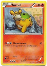 Numel 21/149 Common Boundaries Crossed Pokemon Card LP