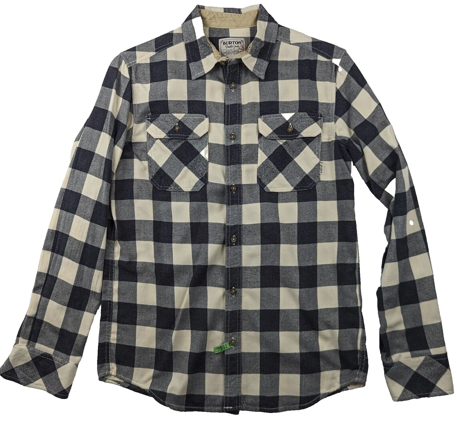 Burton Cotton Casual Button-Down Shirts for Men