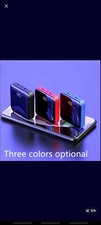 Mini Power Bank 20000mah External Battery Charger Type-C Micro USB- RED