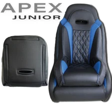 BLUE Apex Junior Seat-UTV-RZR-YXZ-Off Road