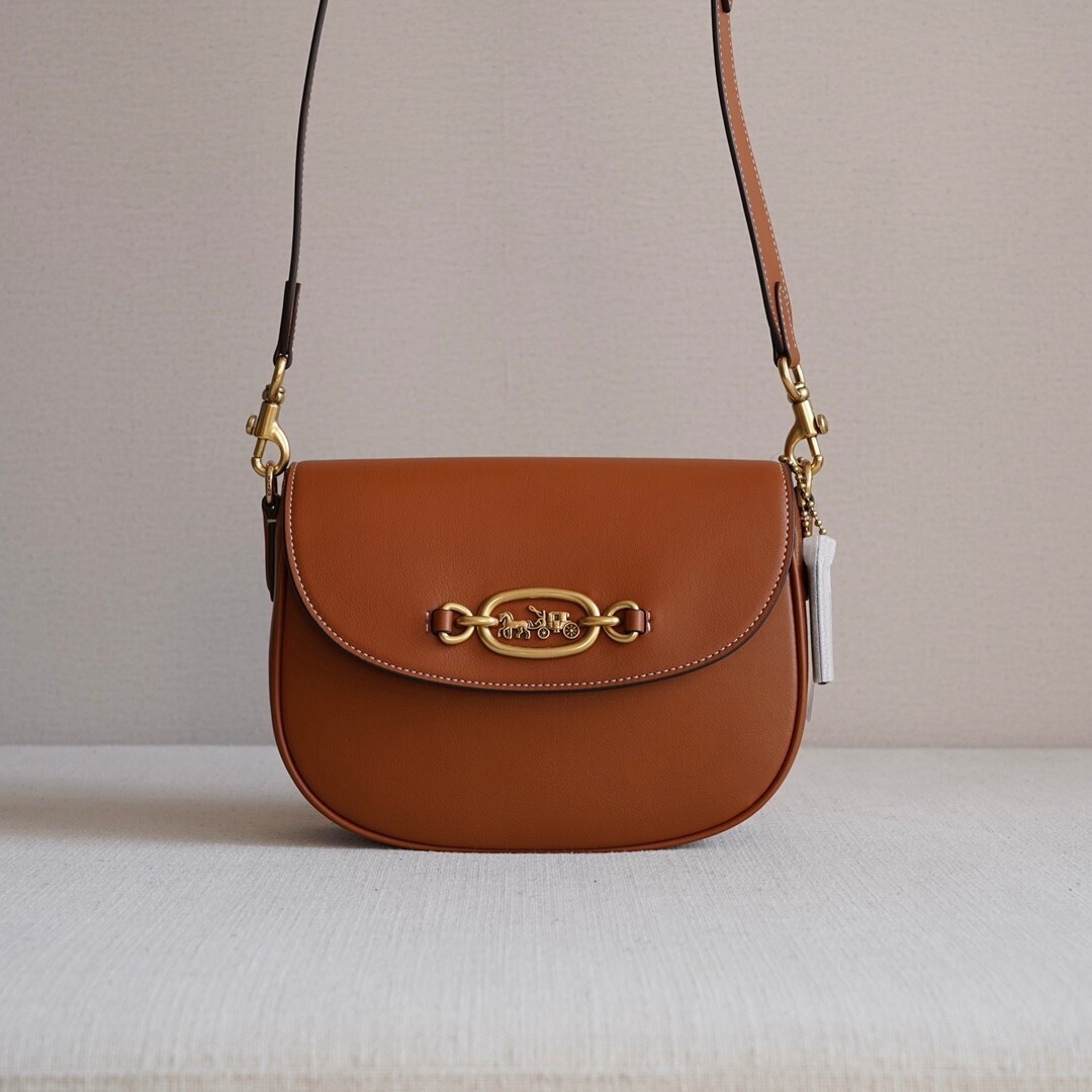 COACH Harley shoulder bag CM705 Amber Outlet NEW
