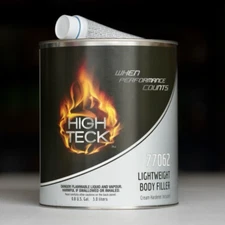 High Teck 77062 Lightweight Automotive Body Filler W/Hardener