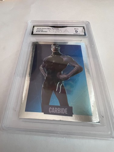 CARBIDE 2019 PANINI EPIC FORTNITE FOIL STICKER # 152 GRADED 9 L@@@K - Picture 1 of 2