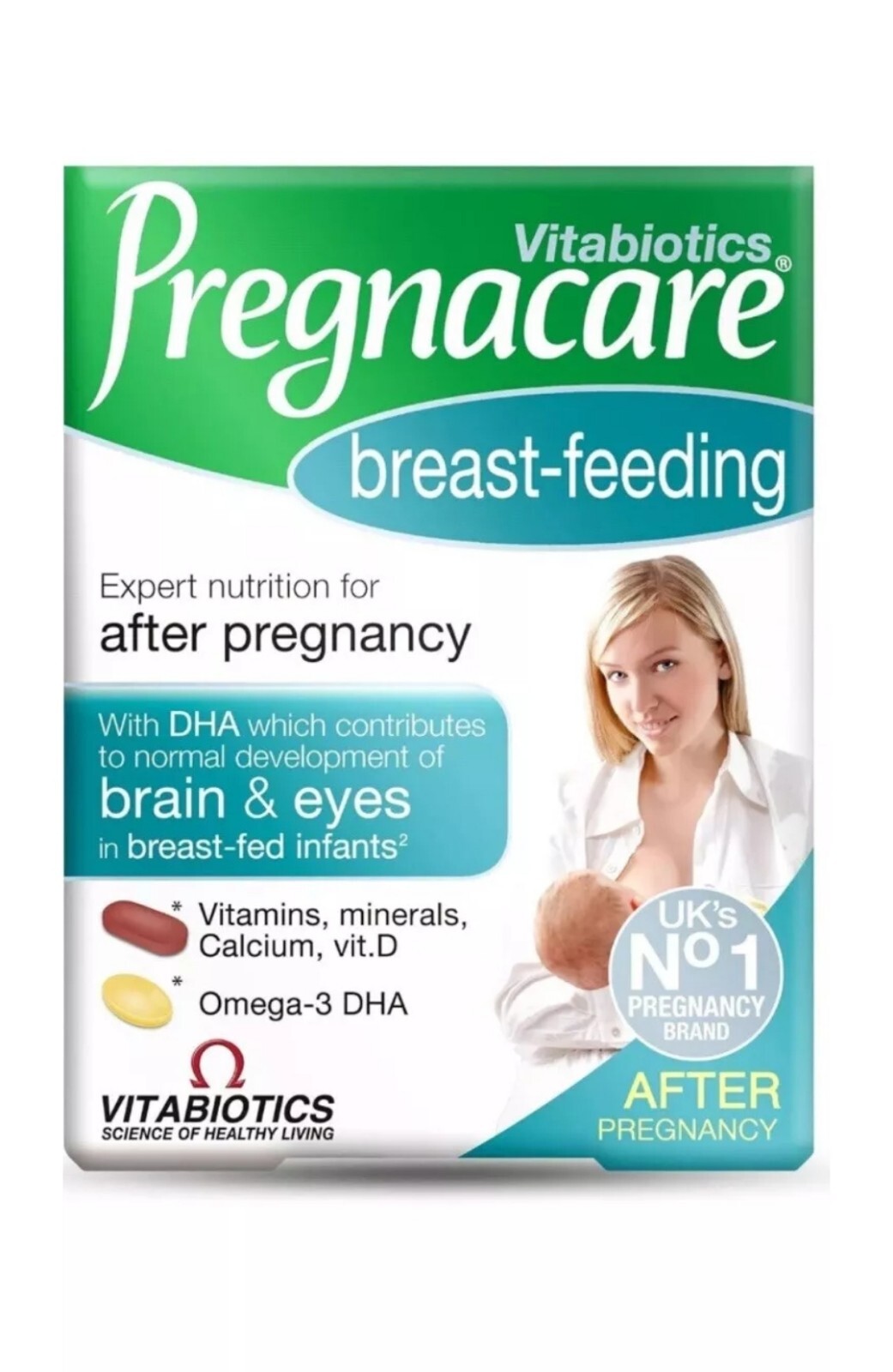 Pregnacare Vitabiotics Breast-Feeding Tablets  84 Count Exp 09/2027.