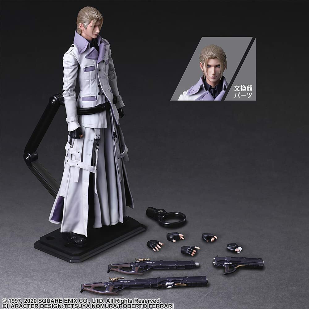 ファイナルファンタジーTCG FINAL FANTASY VII REMAKE Rufus Shinra FINAL FANTASY VII Remake PLAY ARTS KAI Rufus Shinra Figure