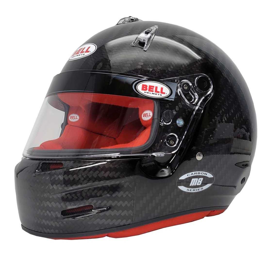 Bell M8 Carbon Fiber Racing Helmet SA2020 1/2 (60) Factory Red