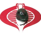 GI Joe Weapon Camo Helmet Broken Strap 1:6 Original Figure Accessory #0915-2